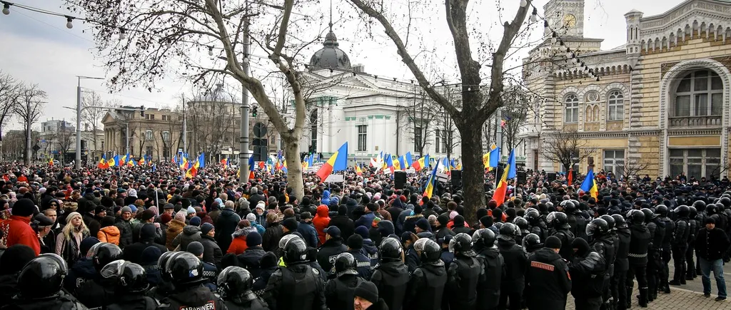 FOTO | Noi proteste organizate de opoziția prorusă la Chișinău. PAS: ''Sunt acţiuni de destabilizare a situaţiei''