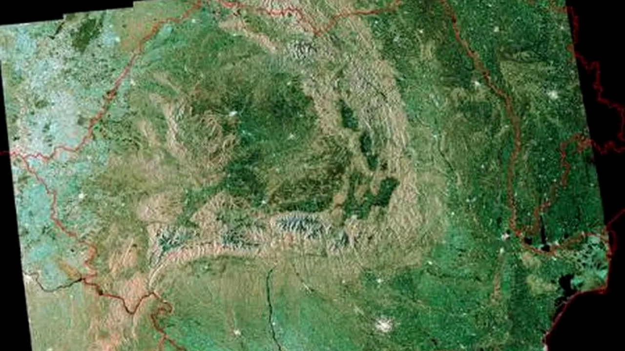 Un satelit a scanat timp de două luni România. Care este rezultatul