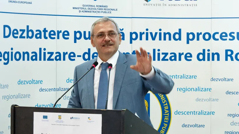 Dragnea se va întâlni luni cu parlamentarii PDL să discute proiectul Legii descentralizării