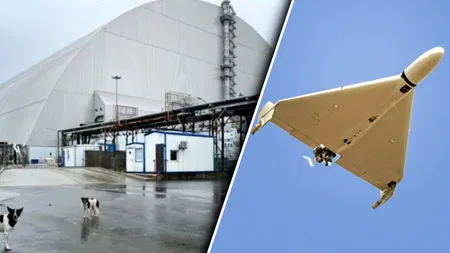 O dronă Shahed a lovit un depozit de combustibil nuclear uzat lângă Cernobîl. Zelenski: Un atac deliberat şi „extrem de josnic”