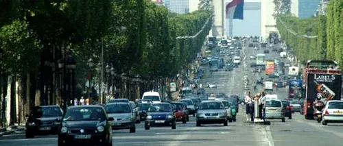 Circulație alternativă a mașinilor la Paris, din cauza poluării