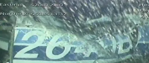 EPAVA avionului lui Emiliano Sala, găsită în Canalul Mânecii. Printre resturi poate fi observat UN CADAVRU