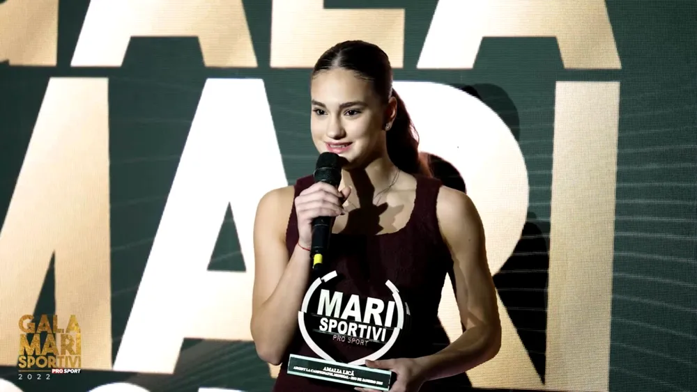 Amalia Lică, premiată la Gala Mari Sportivi ProSport pentru argintul mondial din 2025: „A fost un an foarte greu”