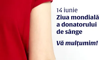 Ziua mondială a donatorului de sânge. Ioana Mihăilă: Cu o oră din timpul vostru și o singură donare de sânge puteți salva două vieți