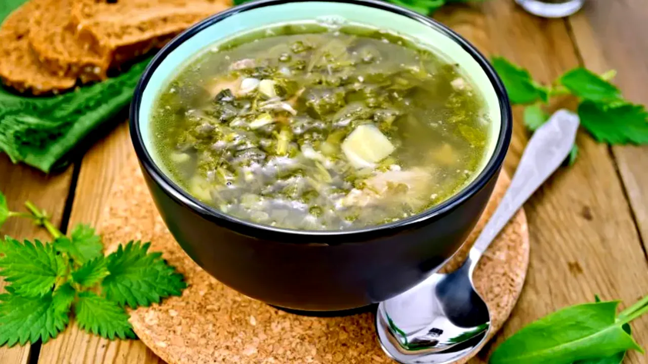 Ciorba care alungă oboseala și reface rezervele de fier din corp. Cum se gătește ciorba de urzici – rețetă de post