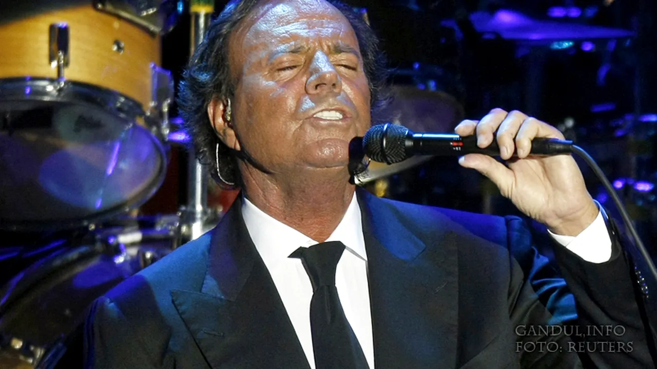 Concertul lui JULIO IGLESIAS. Accesul este permis de la ora 17.00
