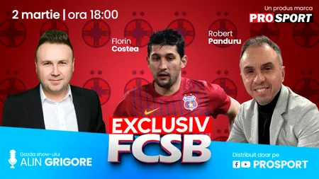 EXCLUSIV FCSB, azi de la 18:00. Cine e vinovat pentru rușinea istorică de a participa în play-out? Comentăm cu Florin Costea și Robert Panduru