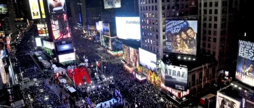 ANUL NOU 2013. Câți americani sunt așteptați în Times Square de Revelion
