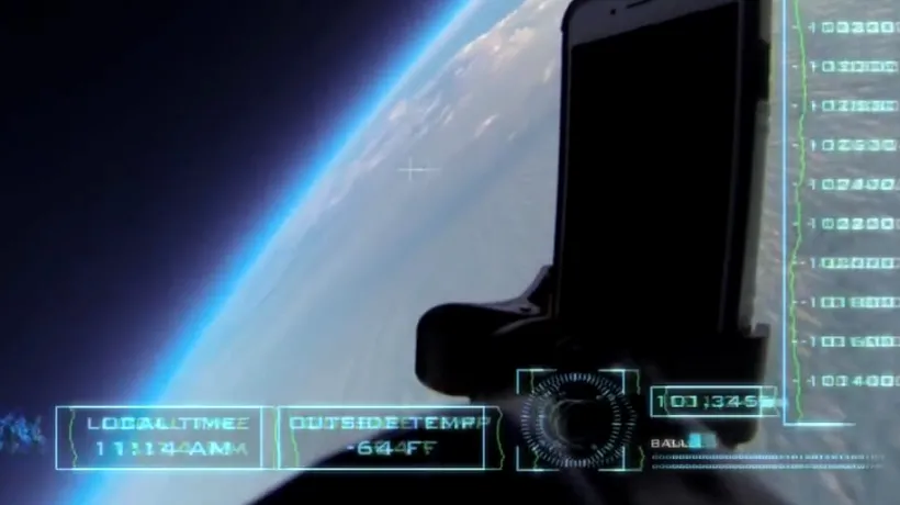 Au aruncat un iPhone 6 din spațiu, de la 30 de km înălțime. Când au recuperat telefonul, au avut o surpriză