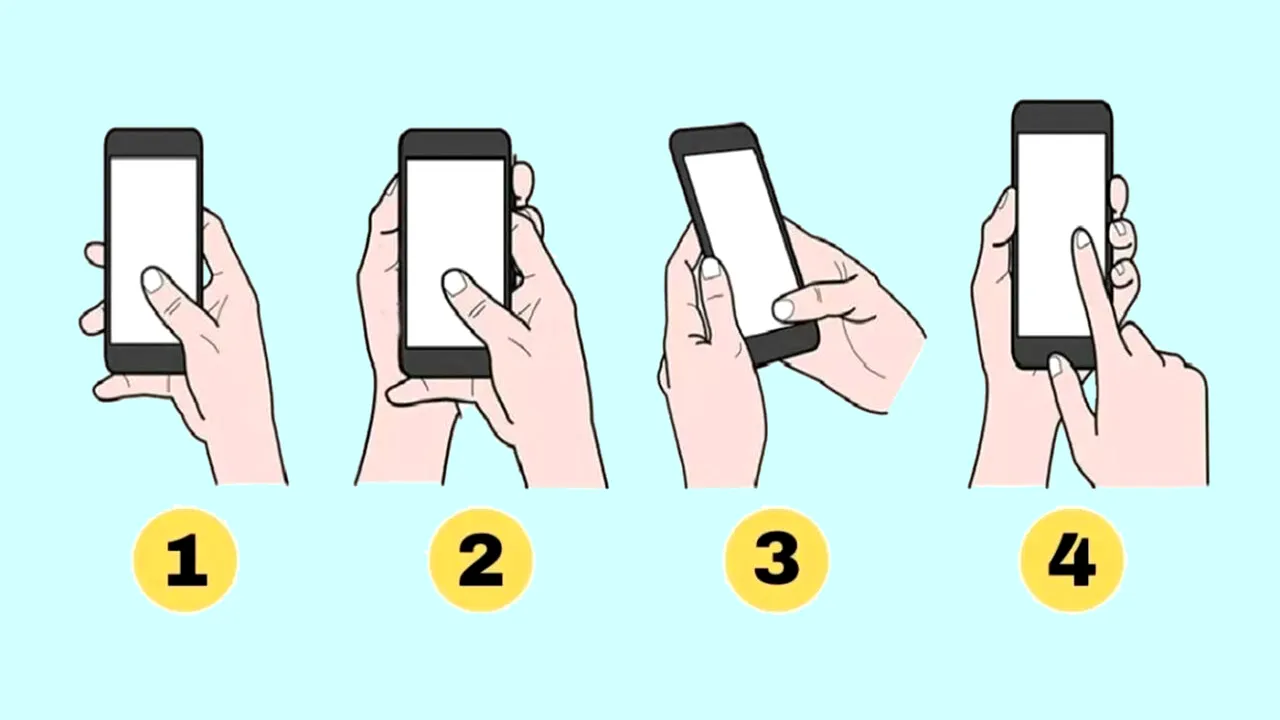 Test psihologic | Tu cum ții TELEFONUL în mână? Răspunde și vei afla cel mai ascuns adevăr despre tine