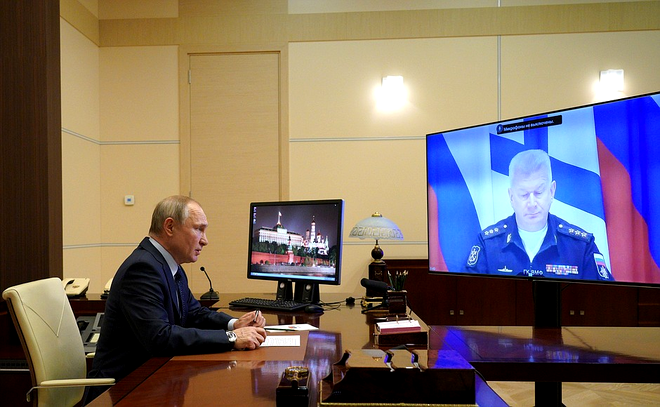 Vladimir Putin și Nikolai Yevmenov / Sursa foto: Twitter