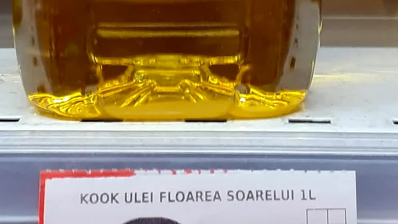 Câți lei costă 1 litru de ulei de floarea soarelui, produs în Ucraina, în supermarketurile din România