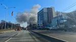 Incendiu major la un depozit, aflat la intrara în București de pe A1. A fost emis mesaj de alertă extremă