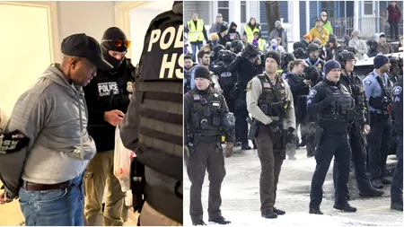 Confruntări de stradă în Minneapolis. Ofițerii ICE au reținut un emigrant ilegal condamnat pentru infracțiuni grave