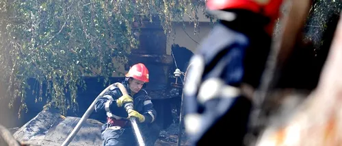 Incendiu la subsolul unui bloc de locuințe din Timișoara