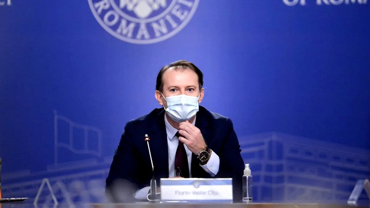 Numărul paturilor ATI din spitale, suplimentat. Ce alte măsuri a mai anunțat Florin Cîțu, premierul României
