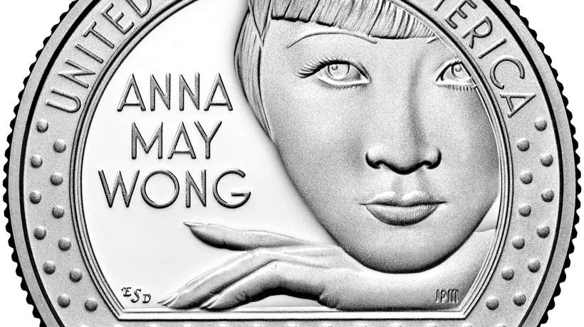 Actrița Anna May Wong, prima personalitate de origine asiatică aflată pe o monedă americană