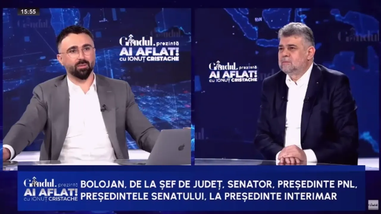 Marcel Ciolacu EXCLUDE varianta unui pact secret între Klaus Iohannis și Ilie Bolojan: „Bolojan l-a propus pe Antonescu”