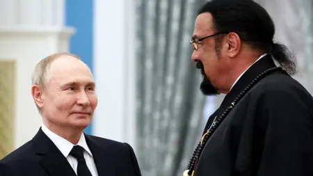 Steven Seagal, DECORAT de Vladimir Putin. Fostul actor din filmele de acțiune ale anilor '90 susține războiul Rusiei împotriva Ucrainei