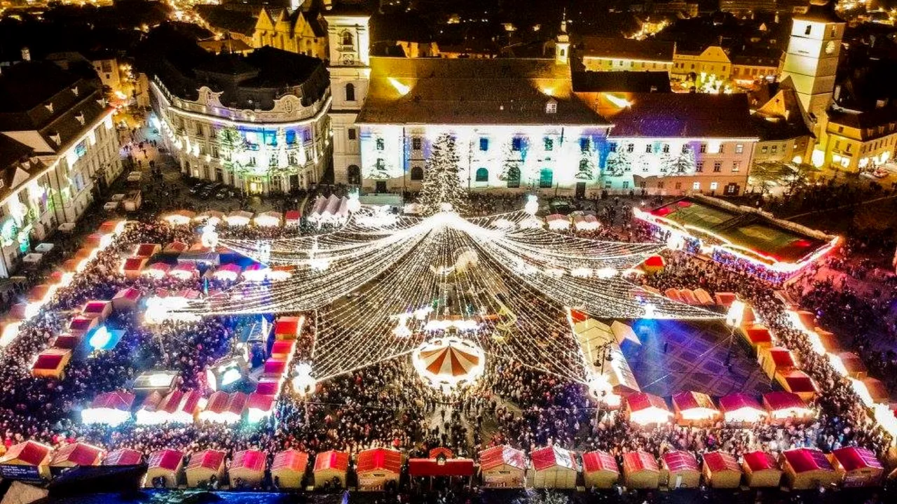 Târgul de Crăciun din Sibiu, anulat din cauza pandemiei: „Orice risc trebuie eliminat”