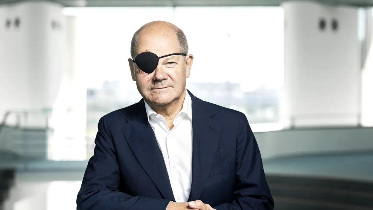 “Căpitanul Scholz” face furori pe rețelele de socializare. Ce a pățit cancelarul Germaniei