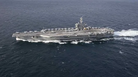 Iranienii susțin că au lovit unul dintre portavioanele americane din Orientul Mijlociu. Americanii neagă