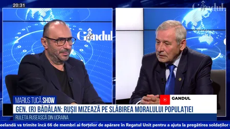 VIDEO | Gen. Eugen Bădălan: „Rușii așteaptă efectele iernii asupra Ucrainei. Mizează pe slăbirea moralului populației”