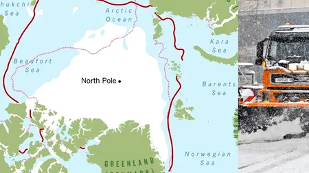 Ce fel de iarnă ne așteaptă în acest an. Influența pe care o are topirea ghețarilor asupra evoluției condițiilor meteorologice