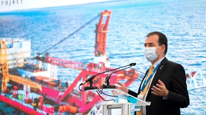 Orban, la startul lucrărilor la conducta submarină Midia – MGD: „Un moment simbolic” pentru  începerea exploatării primului zăcământ de gaz natural aflat off shore