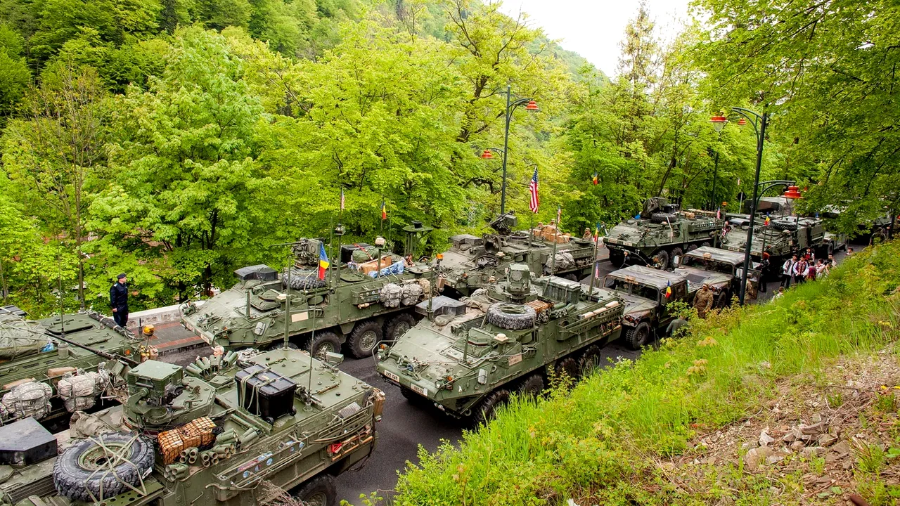 Trafic îngreunat la începutul lunii iunie, din cauza unor coloane militare pentru un exercițiu NATO