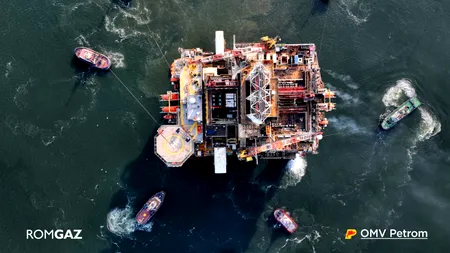OMV Petrom și Romgaz au început FORAJUL primei sonde de exploatare gaze naturale din proiectul Neptun Deep. „România marchează un moment istoric”