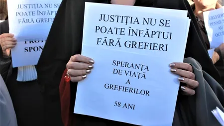Grefierii de la Tribunalul Prahova PROTESTEAZĂ chiar în ziua în care se judecă contestațiile din dosarul „Ferma Dacilor”