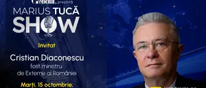 Marius Tucă Show începe marți, 15 octombrie, de la ora 20.00, live pe Gândul. Invitat: Cristian Diaconescu